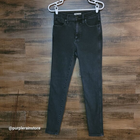Madewell Jeans Size 28 Skinny 10" High Rise Starkey Wash MA977 Tummy Control - Picture 1 of 13
